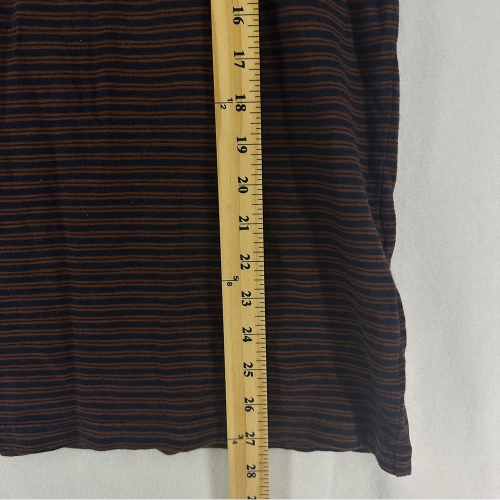 Banana Republic Vintage T-Shirt Striped Mens Size S Navy‎ Blue - Picture 4 of 9